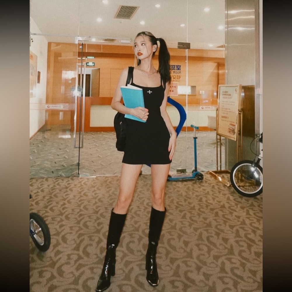 SMFK Mini Dress Black